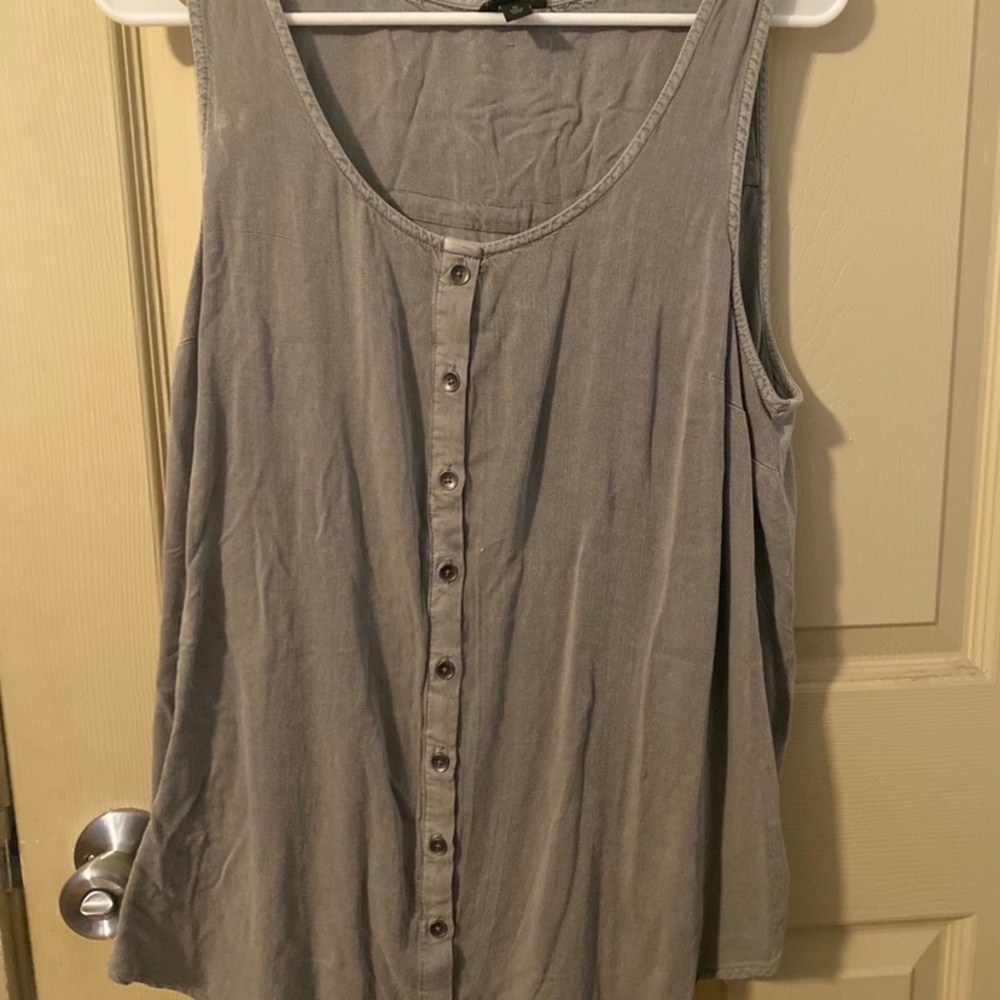 Torrid gray blouse. Size 0.